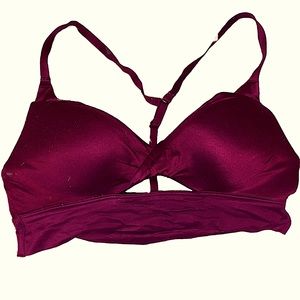 Burgundy Bra